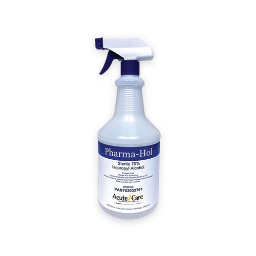 PHARMA-HOL® Sterile 70% IPA/30 % USP WFI, 32 oz. PAS703032797