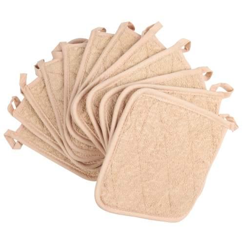 Cooks Linen Pot Holder 7x7 Tan POT TAN