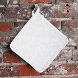 Cooks Linen Pot Holder 7x7 White POT WHITE 3