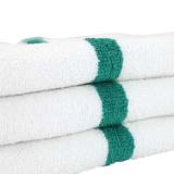 Power Gym Hand Towel 16x27 Green PWR 1627 3GRCS 2