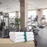 Power Gym Hand Towel 16x27 Green PWR 1627 3GRCS 6