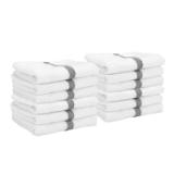 Power Gym Hand Towel 16x27 Gray PWR 1627 3GYCS