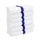 Power Gym Bath Towel 22x44 Blue PWR 2244 6BCS
