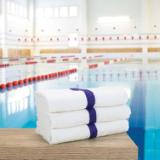 Power Gym Bath Towel 22x44 Blue PWR 2244 6BCS 2