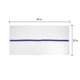 Power Gym Bath Towel 22x44 Blue PWR 2244 6BCS 5