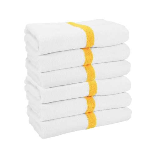 Power Gym Bath Towel 22x44 Gold PWR 2244 6GLDCS