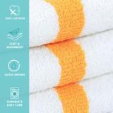 Power Gym Bath Towel 22x44 Gold PWR 2244 6GLDCS 6