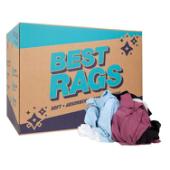 R-C45 T-Shirt Reclaimed Rags Colored 50lb Box R-C45-50