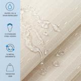 SHOWER CURTAIN SET 72X72- SHOW SCSET 7272 BG 2