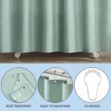 SHOWER CURTAIN SET 72X72- SHOW SCSET 7272 GR 4
