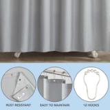 SHOWER CURTAIN SET 72X72- SHOW SCSET 7272 LG 4