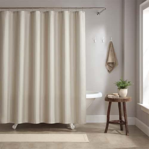 SHOWER CURTAIN SET 72X72- DAMA SCSETD 7272 BG