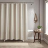 SHOWER CURTAIN SET 72X72- DAMA SCSETD-7272-BG