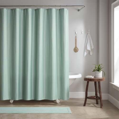 SHOWER CURTAIN SET 72X72- DAMA SCSETD 7272 GR