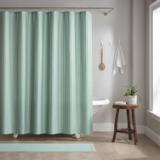 SHOWER CURTAIN SET 72X72- DAMA SCSETD 7272 GR