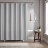 SHOWER CURTAIN SET 72X72- DAMA SCSETD 7272 LG