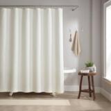 SHOWER CURTAIN SET 72X72- DAMA SCSETD 7272 WH