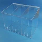 Sterile Packaged Glove Dispenser, 3 compartments, PETG SD 303PETG
