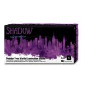 Art Noir® Shadow® Nitrile Exam Gloves, Powder-Free, Textured, 10x100, Black, 6 mil - Small SHD932