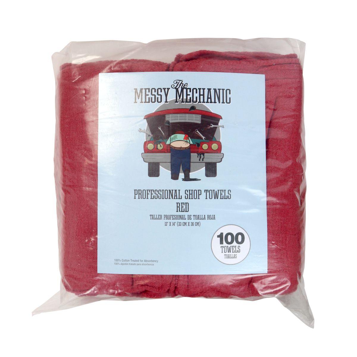 MESSY MECHANIC SHOP TOWELS 100 SHOP 100 RD