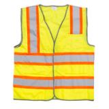 ProWorks® Class 2 Solid Safety Vest, Hi Vis Green, 4X-Large, 1/bg, 60 bgs/cs SVGS 4X