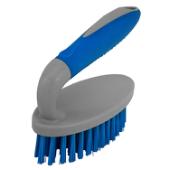 Iron Handled Scrub Brush Blue/Gray T0004-00
