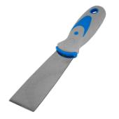 Flex Putty Knife 1.5 inch Blade Rubberized Blue-Gray Grip T0006-00