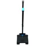 Lobby Dustpan L Grip Aluminum with Broom Black-Blue T0012 00 C7C0