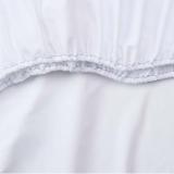 Lulworth T180 Fitted Sheet Queen White T180 608012 2