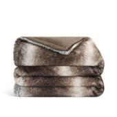 BRONZE MOON FAUX FUR THROW 5 TH-FF-5070-BR