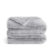 LUXE GRAY MINK FAUX FUR THRO TH-FF-5070-LG