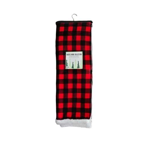 THROW 50X70 BUFFULO PLAID RED/ THROW BUFPL 50X70 H