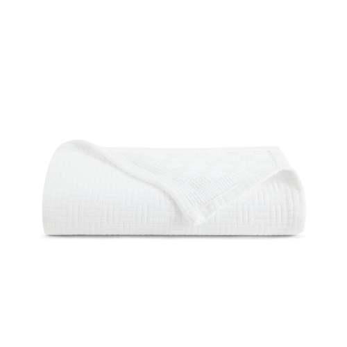 COTTON THROW 50X70 WHITE THROW COT 5070 WH