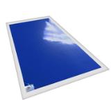 PVC CLEANROOM TACKY MAT FRAME,WH,38X62, USE W/36X60 MATS TMB 3761