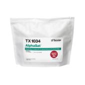 AlphaSat® TX1034 Pre-Wetted Cleanroom Wipers, Non-Sterile TX1034
