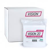 VISION 20™ Polyester Knit Cleanroom Wipes, Heavy-Weight (140 gsm) - 12