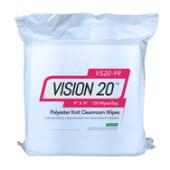 VISION 20™ Polyester Knit Cleanroom Wipes, Heavy-Weight (140 gsm) - 9
