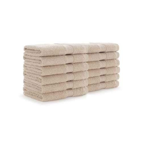 True Color Washcloth 12x12 Beige WASH BEIGE