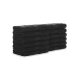 True Color Washcloth 12x12 Black WASH BLACK