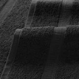 True Color Washcloth 12x12 Black WASH BLACK 2