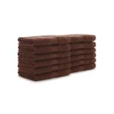 True Color Washcloth 12x12 Brown WASH BROWN