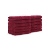 12x12 1LB Ring-Spun Burgundy Washcloths WASH-BURGUNDY