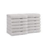 Light Gray Heavyweight Washcloth 13x13 1.5lb - Dozen WC HH 1313 1.5 LGY