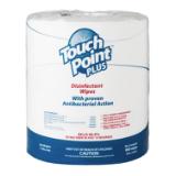 Touch Point® Plus Disinfectant Wipes Large Roll, 8