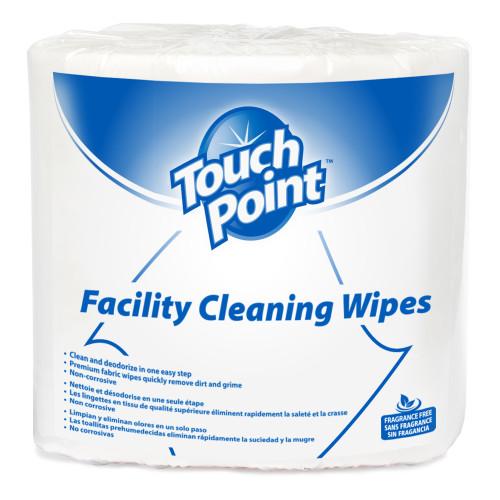 Touch Point® Facility Cleaning Wipes , 8