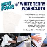 TERRY WASHCLOTHS - 100LB BALE WHS W11 BE 2