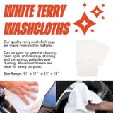 TERRY WASHCLOTHS - 100LB BALE WHS W11 BE 5