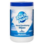 Touch Point® Hand Sanitizing Wipes Canister , 6.7